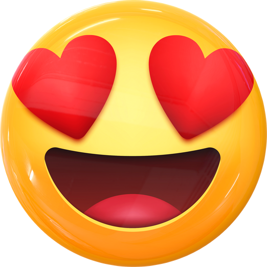 3D Love Emoji